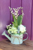 1er Mai - Composition de muguet et fleurs variées