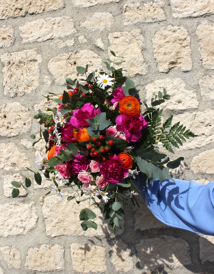 MUMBAI - Bouquet de fleurs multicolore