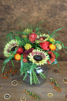 LISBONNE - Bouquet de fleurs automnal