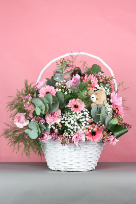 DENVER - Bouquet de roses pour naissance