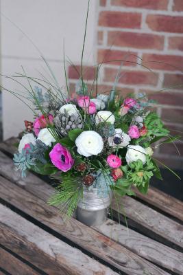 OSLO - Bouquet de fleurs d'anémones