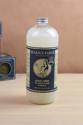 MARIUS FABRE - Lessive liquide aux copeaux de savon de Marseille 1L