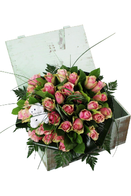 DENVER - Bouquet de roses pour naissance