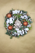 NOËL - Couronne de Noël sapin