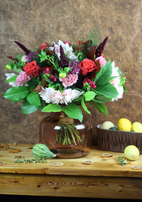 PARIS - Bouquet de fleurs d'amour
