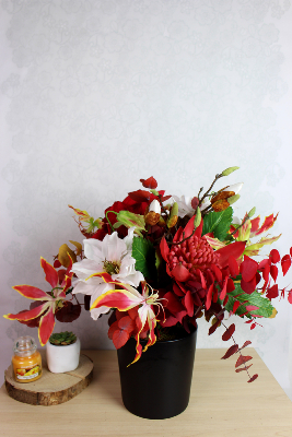 ROXANE - Bouquet de fleurs artificielles