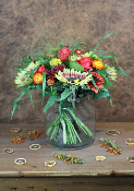 LISBONNE - Bouquet de fleurs automnal